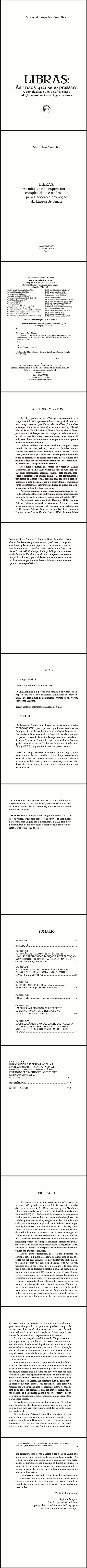 LIBRAS:<br>as mãos que se expressam:<br>a complexidade e os desafios para a adoção e promoção da língua de sinais